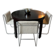 Adjustable vintage dining table (round/oval) – 1970s
