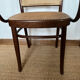 Fauteuil bois courbé et cannage