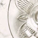 Round vintage butter dish