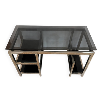 Vintage chrome desk