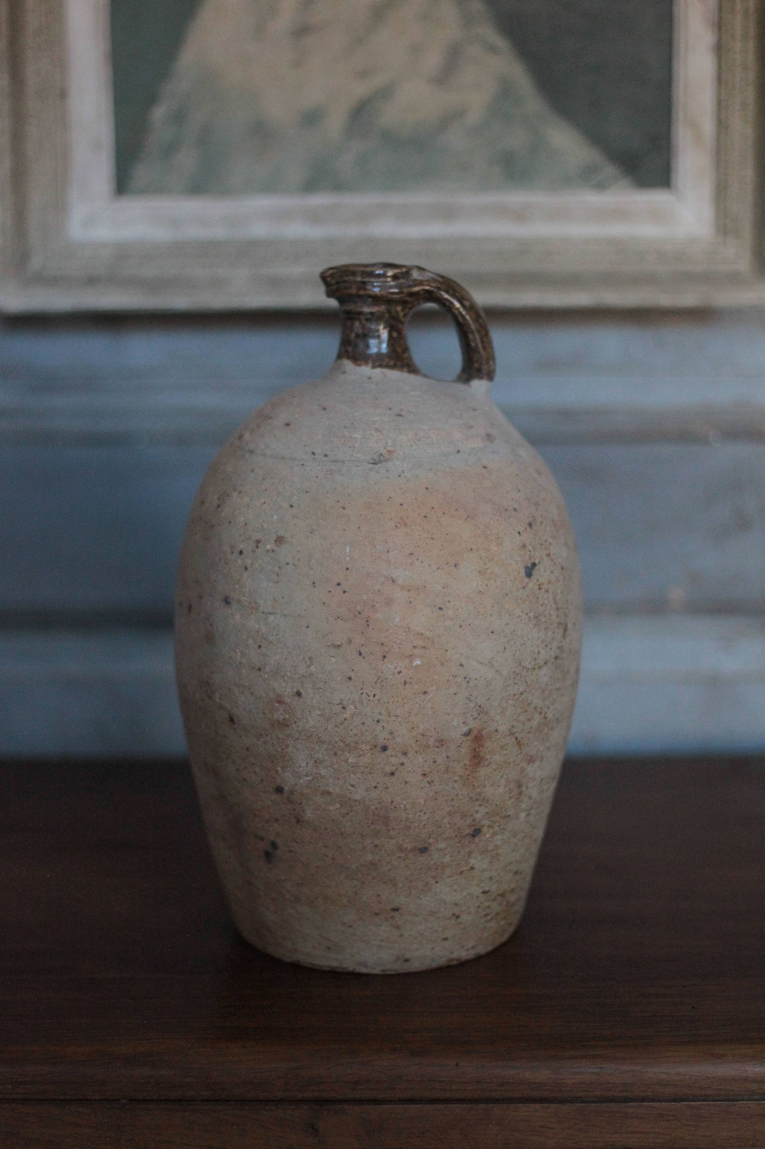 Vintage jar, vintage pitcher, stoneware pitcher, antique pottery, pottery