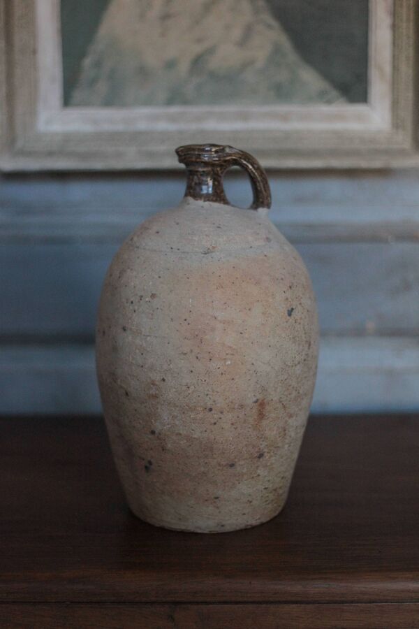 Jarre vintage, pichet vintage, pichet grès, poterie ancienne, poterie