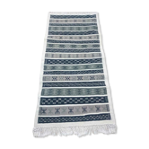 Tapis berbère gris blanc et noir 149 x 76 cm