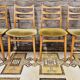 Set de 4 chaises scandinaves par Bähre Mignon Möbel 1960