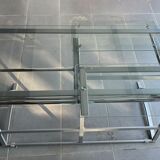 Bureau informatique en verre