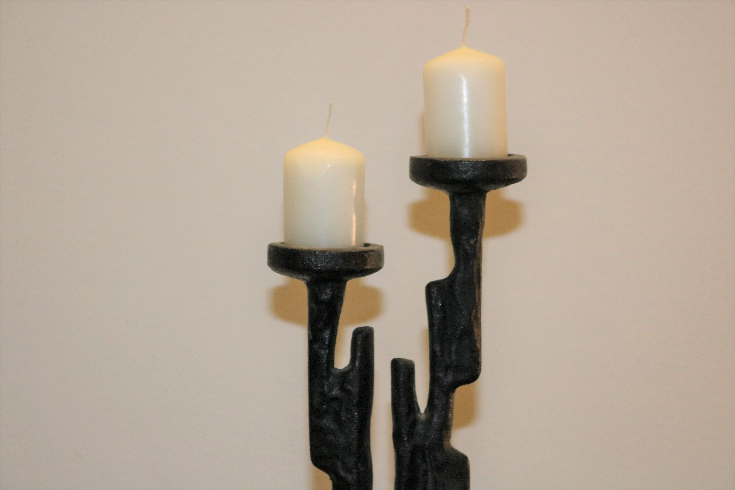 Brutalist candelabra