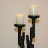 Brutalist candelabra