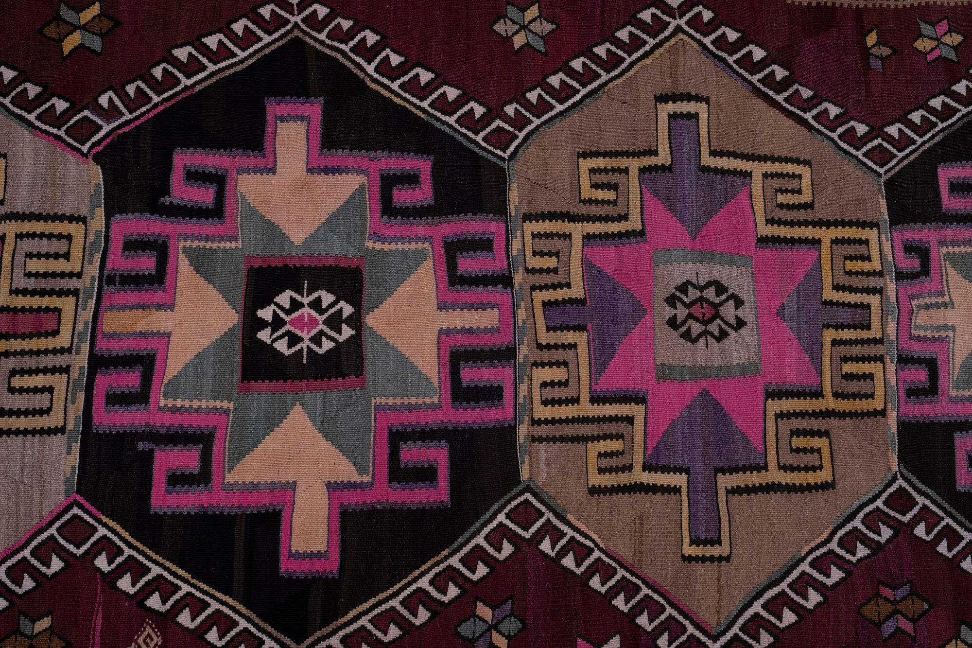 Turkish Kars kilim rug 165 x 425 cm
