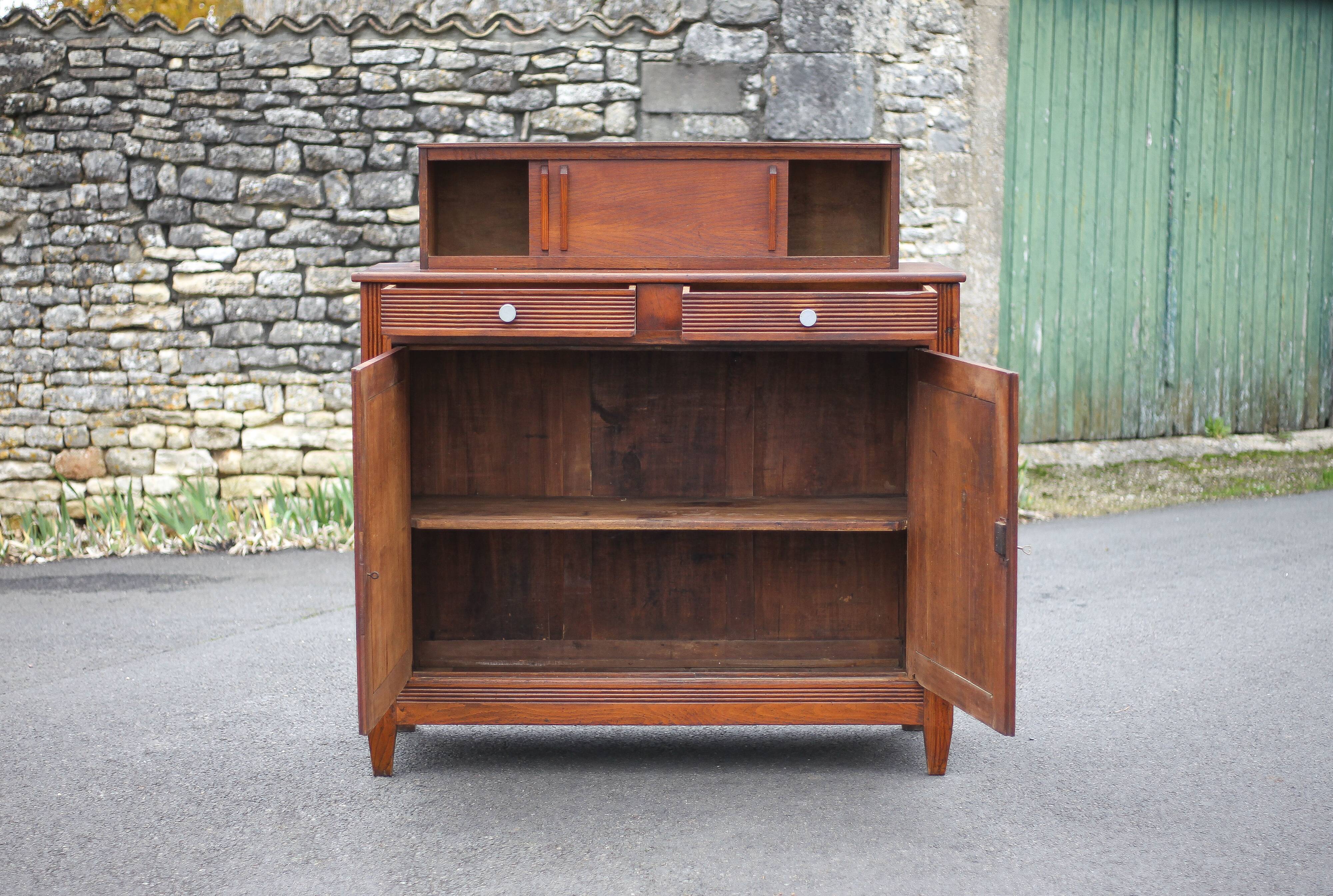Vintage wooden furniture, sideboard, storage furniture, kitchen furniture, buffet