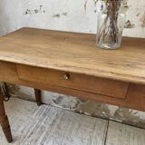 Oak table console