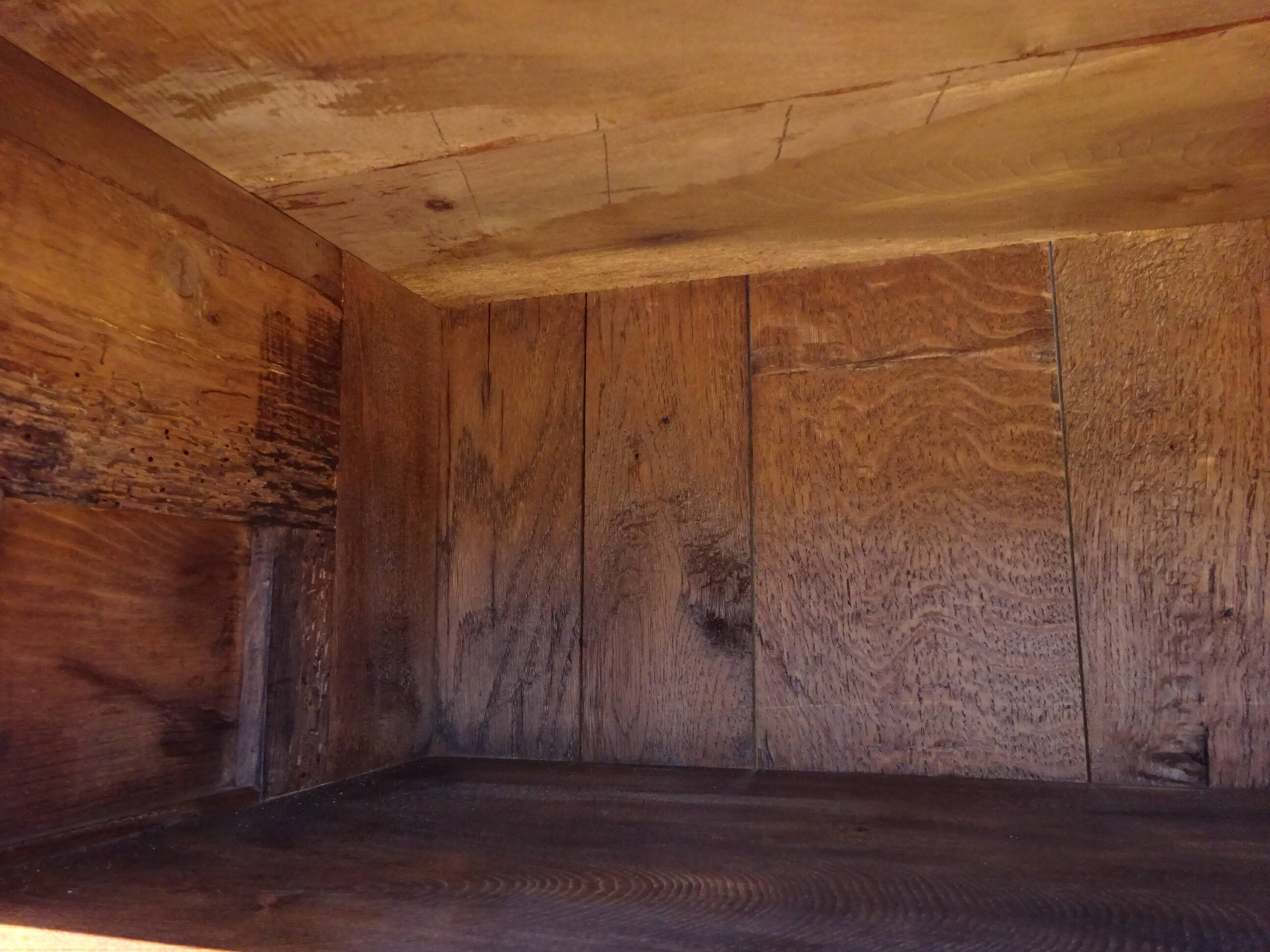 Old Tuscan sideboard, shallow depth