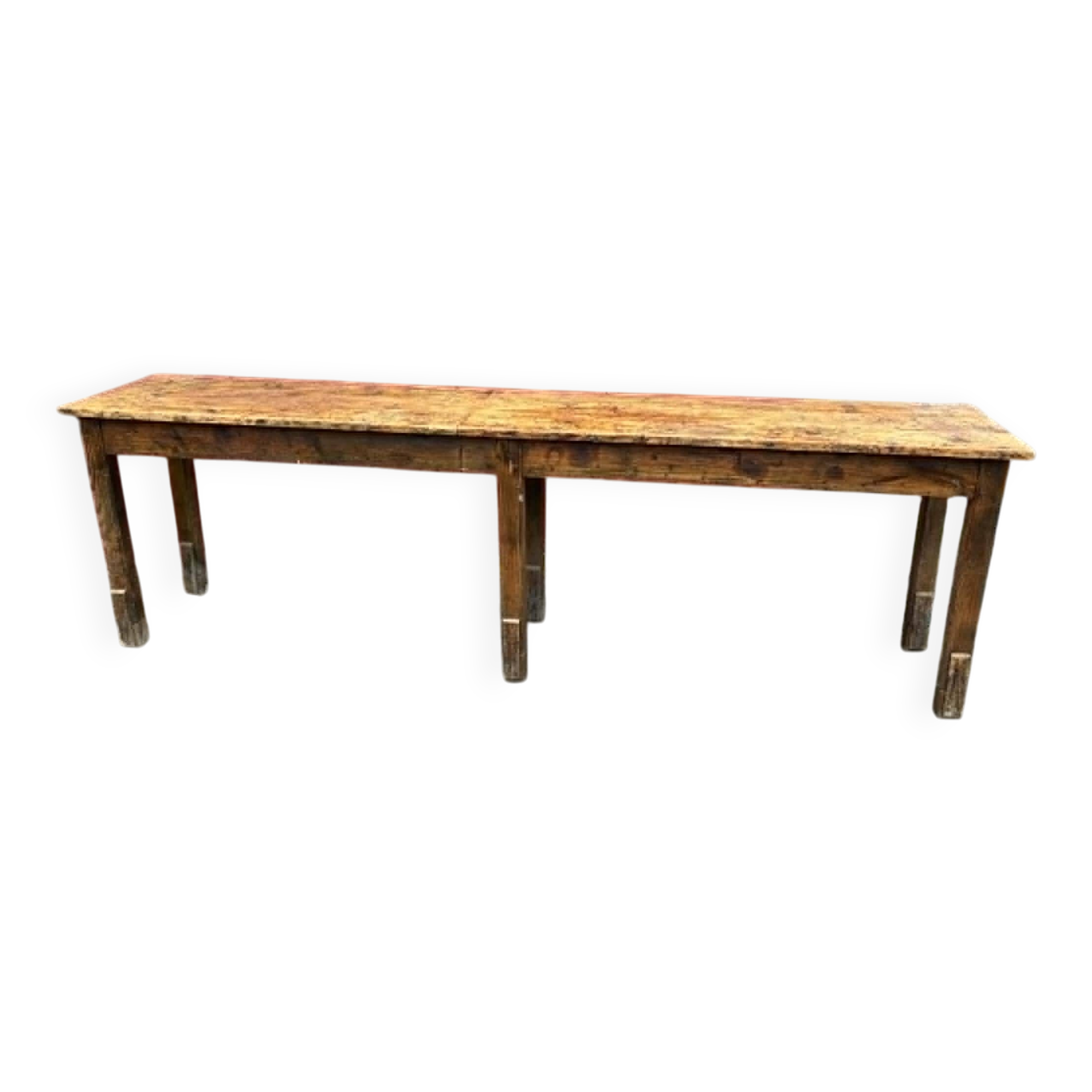 Table desserte en sapin