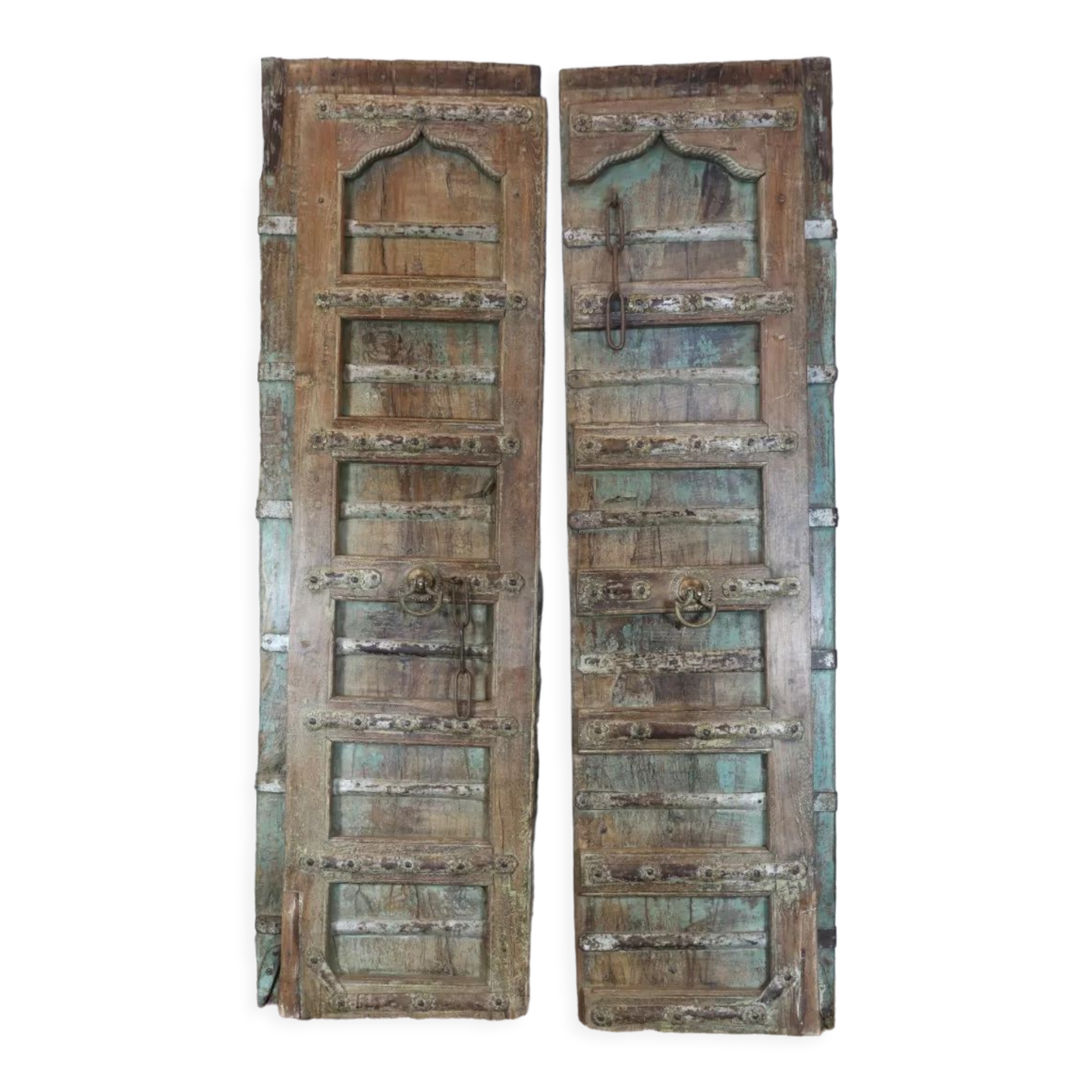 Double leaf Indian door