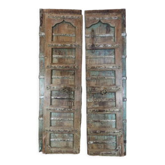 Double leaf Indian door