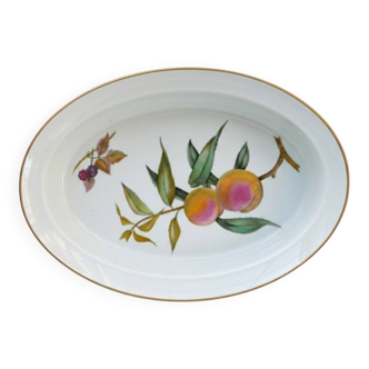 Royal Worcester pie dish Evesham Gold pattern