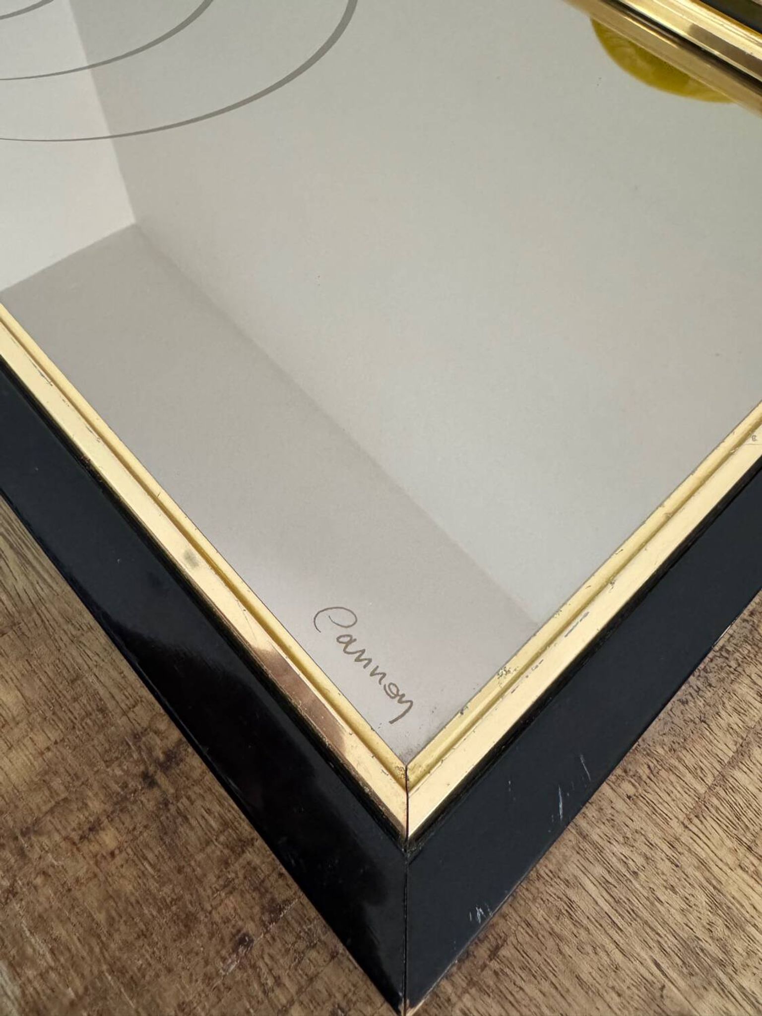 Vintage mirror frame
