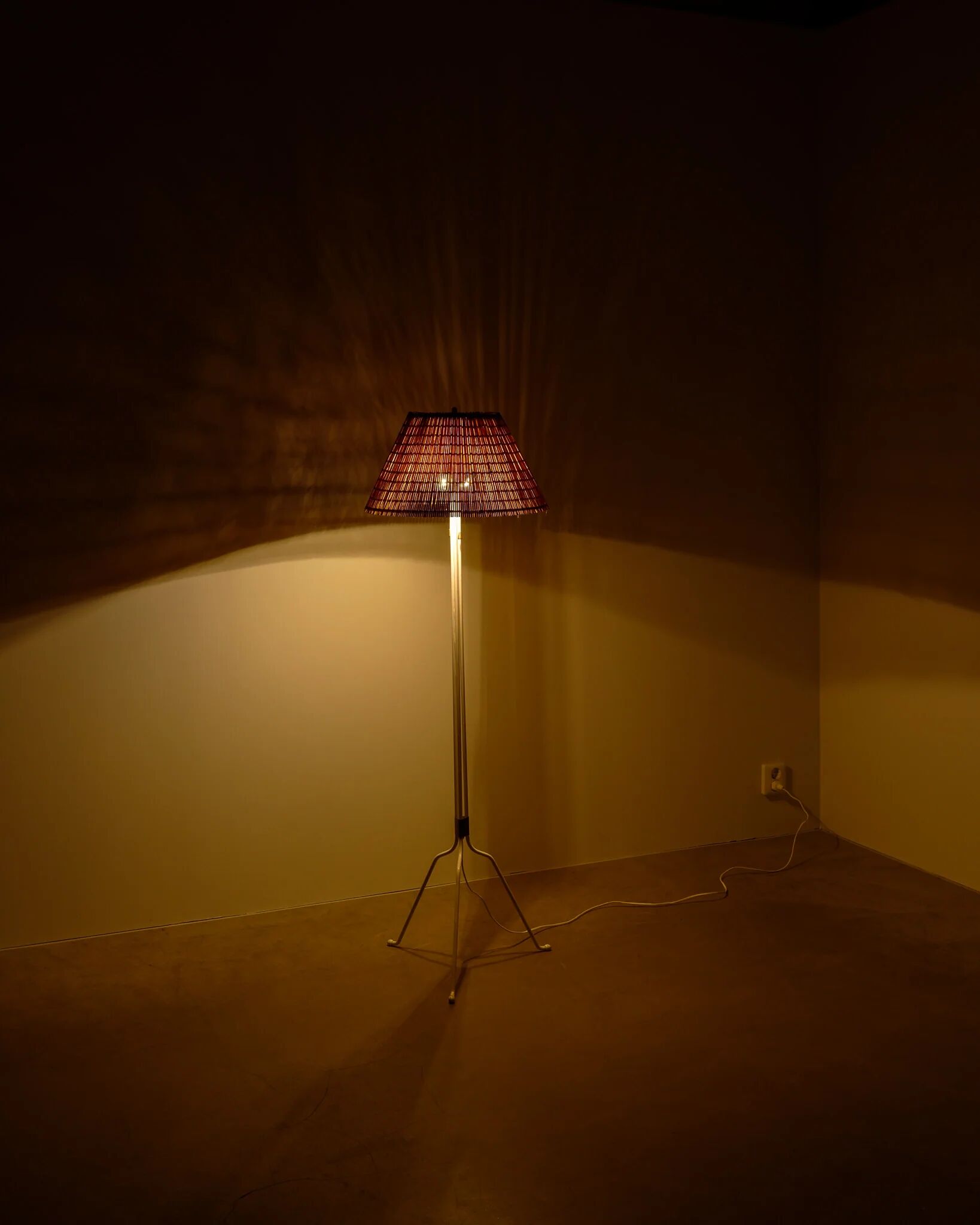 Finnish Mid Century "30-058" Floor Lamp by Lisa Johansson-Papé, 1940s