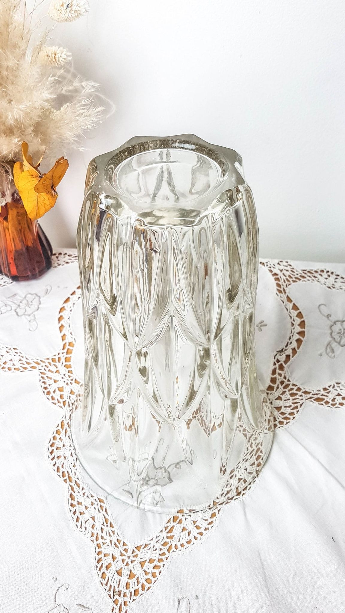 Vase en verre