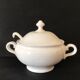 Soupière et louche en porcelaine épaisse