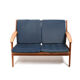 Poul M. Volther Sofa Model J56 FDB Møbler Denmark