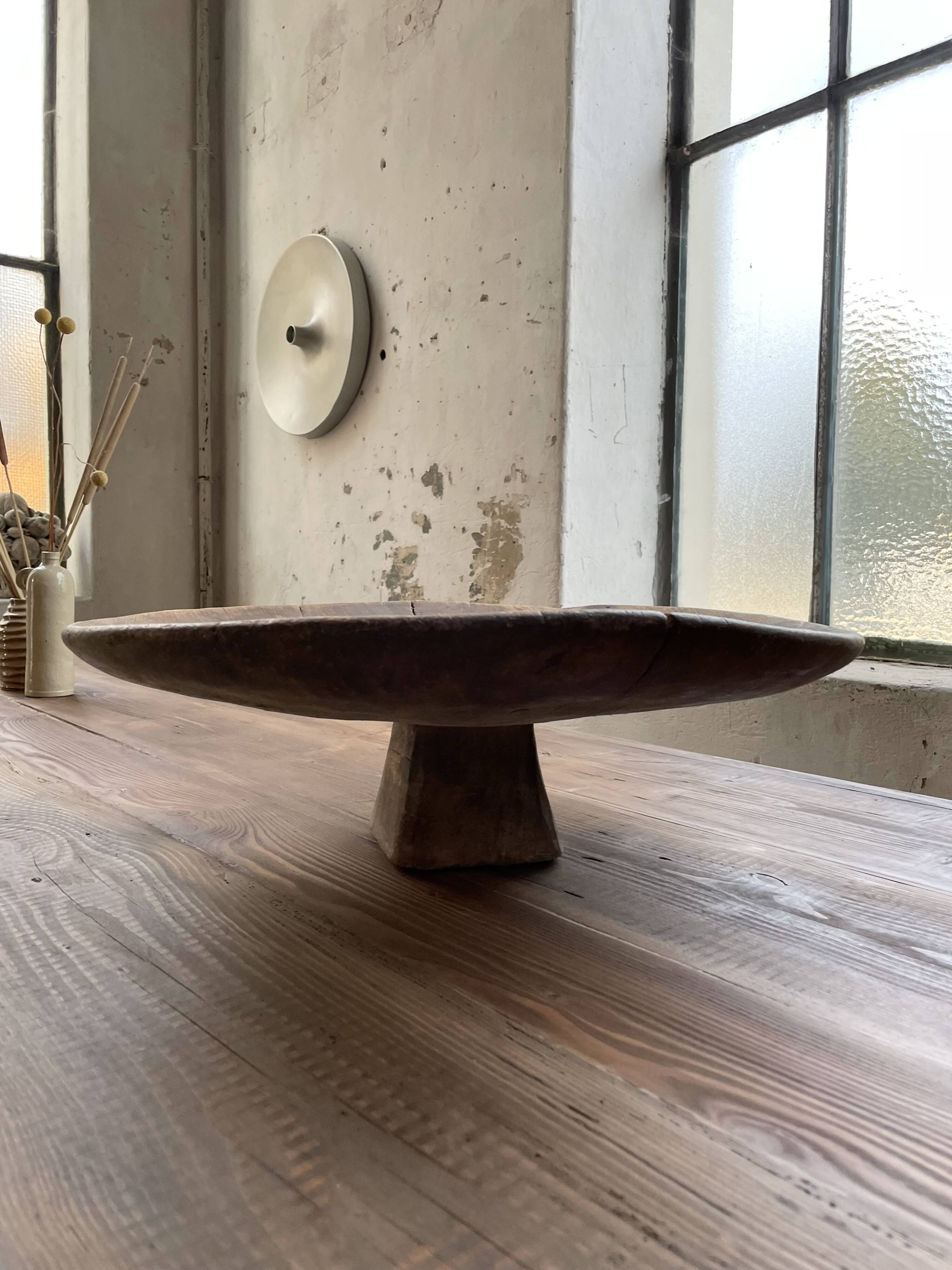 Mid-20th Tuareg wooden dish