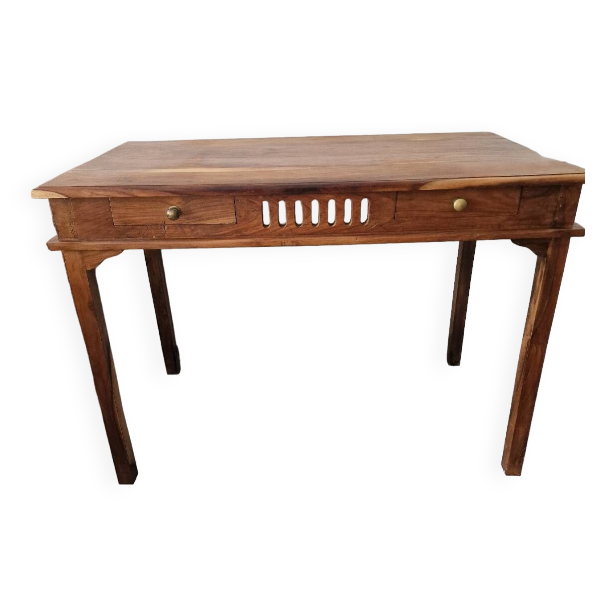 Chestnut wood desk