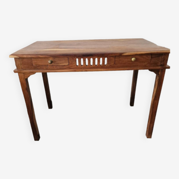 Chestnut wood desk