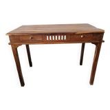 Chestnut wood desk