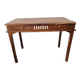 Chestnut wood desk