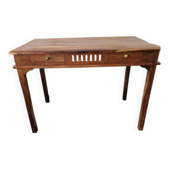 Bureau bois châtaigne