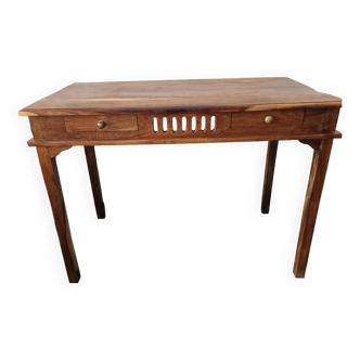 Chestnut wood desk