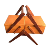 Vintage sewing basket