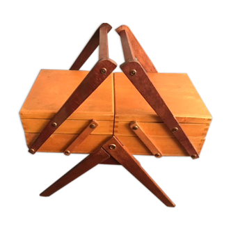 Vintage sewing basket