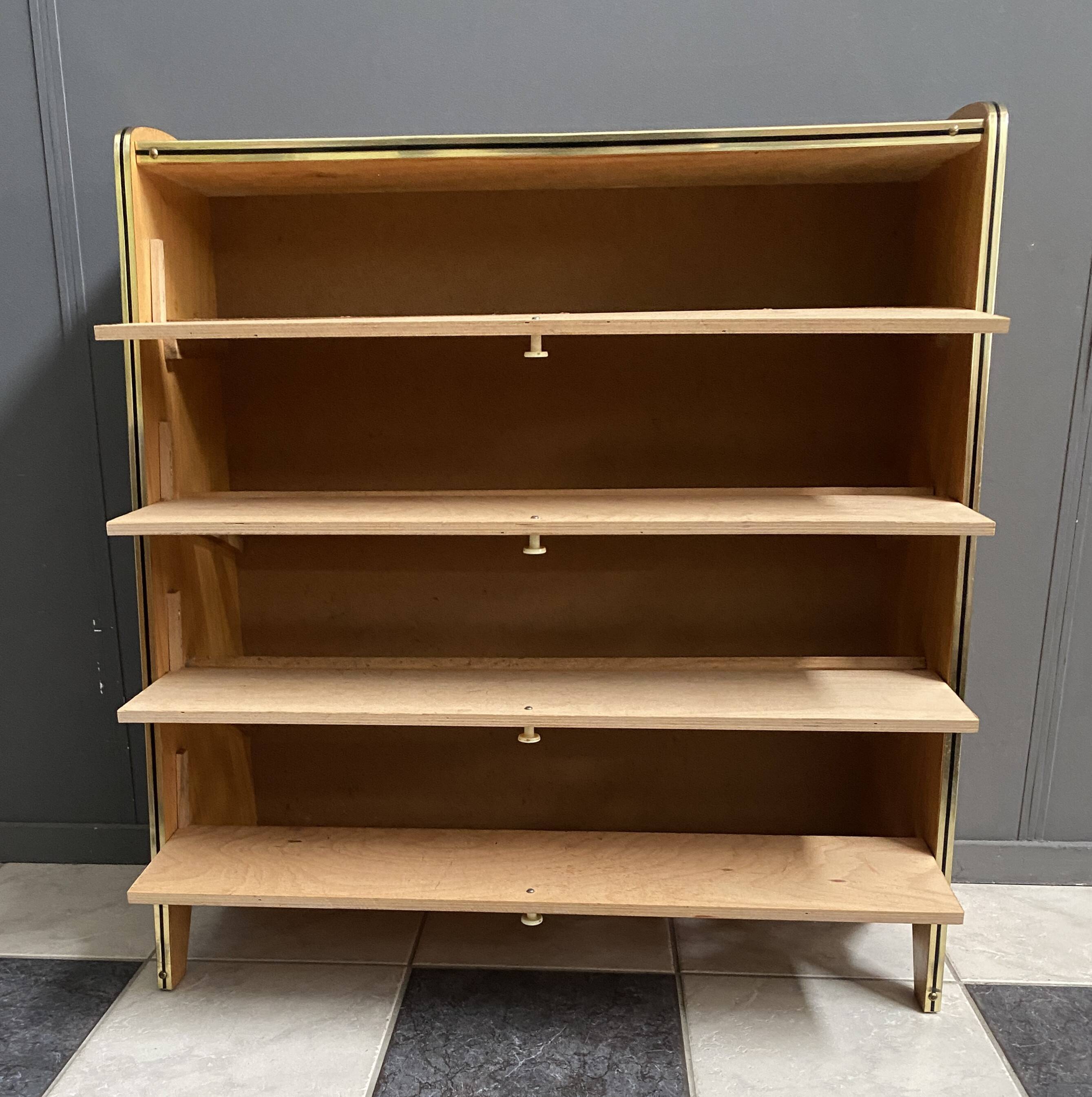 Wooden shoe cabinet, 1960s