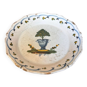 Assiette faïence 18eme