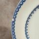 Set of 4 antique English plates – Etruscan Border model