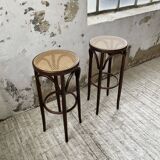 High cane bistro stools