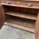 Hunting buffet style Louis XIII Renaissance XXth