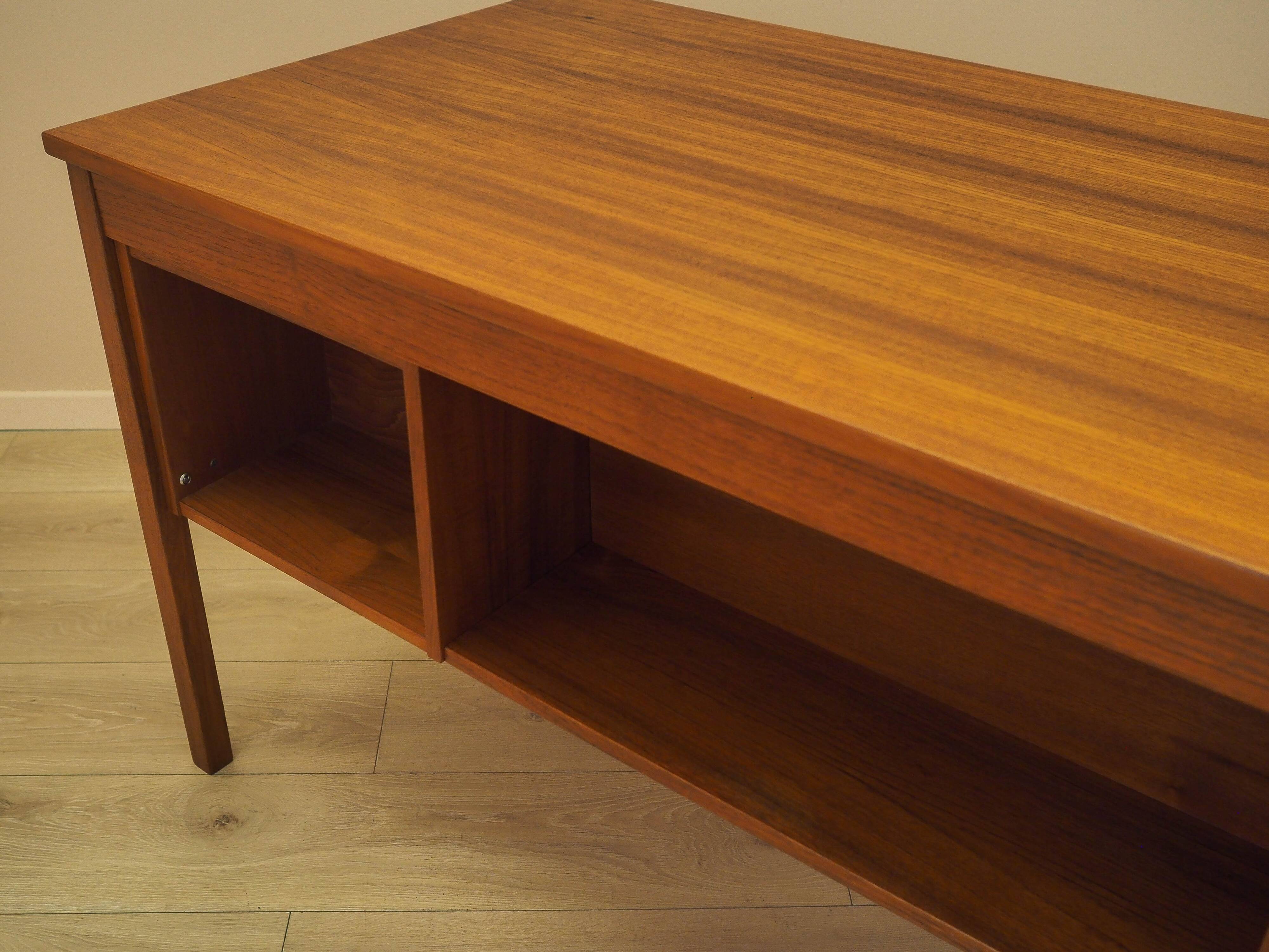 Teak desk with drawers, Denmark, 1960s