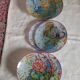 6 assiettes « cartes de Provence » - Fragonard