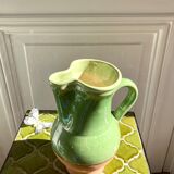 Pitcher jug in glazed terracotta