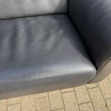 De Sede Ds47 3-seater in buffalo leather NECK 5 mm black leather