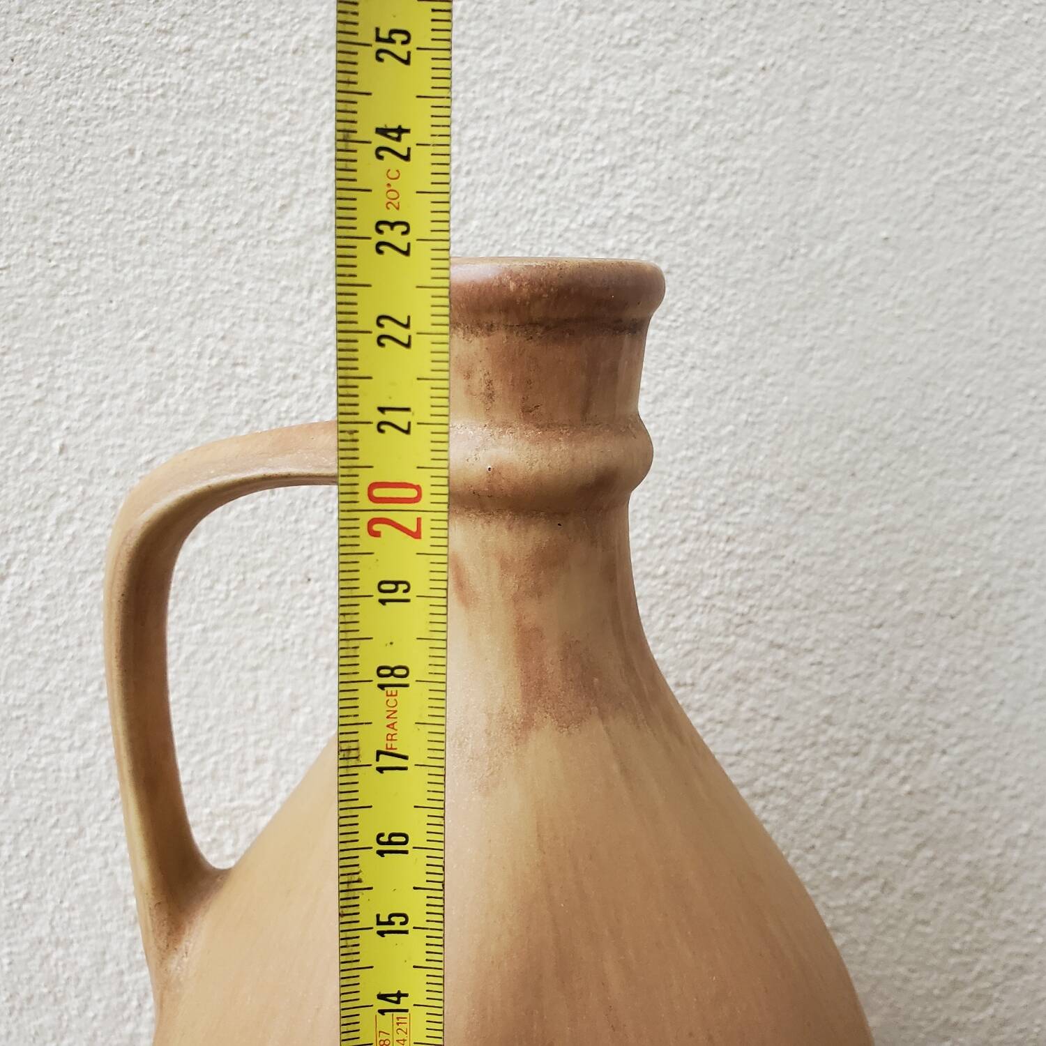 Rhodaceram stoneware bottle/vase