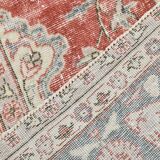 Red & Cream Vintage Persian Rug, 243x328Cm