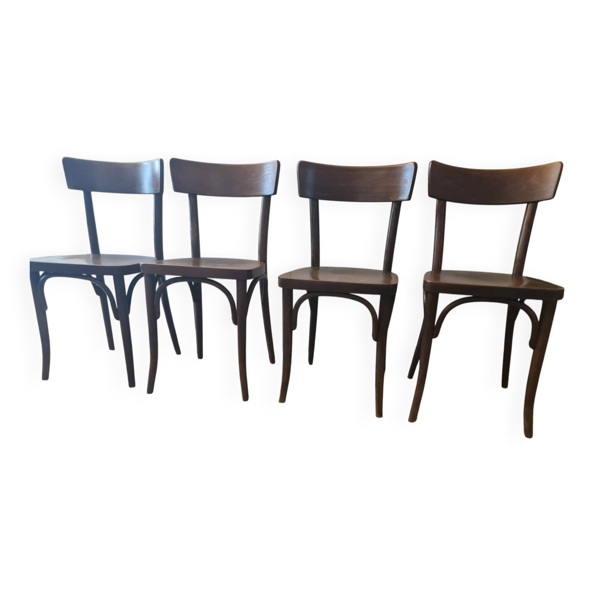 4 chaises Thonet