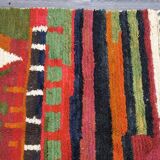 Unique orange Moroccan rug, 150/250cm