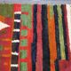Unique orange Moroccan rug, 150/250cm