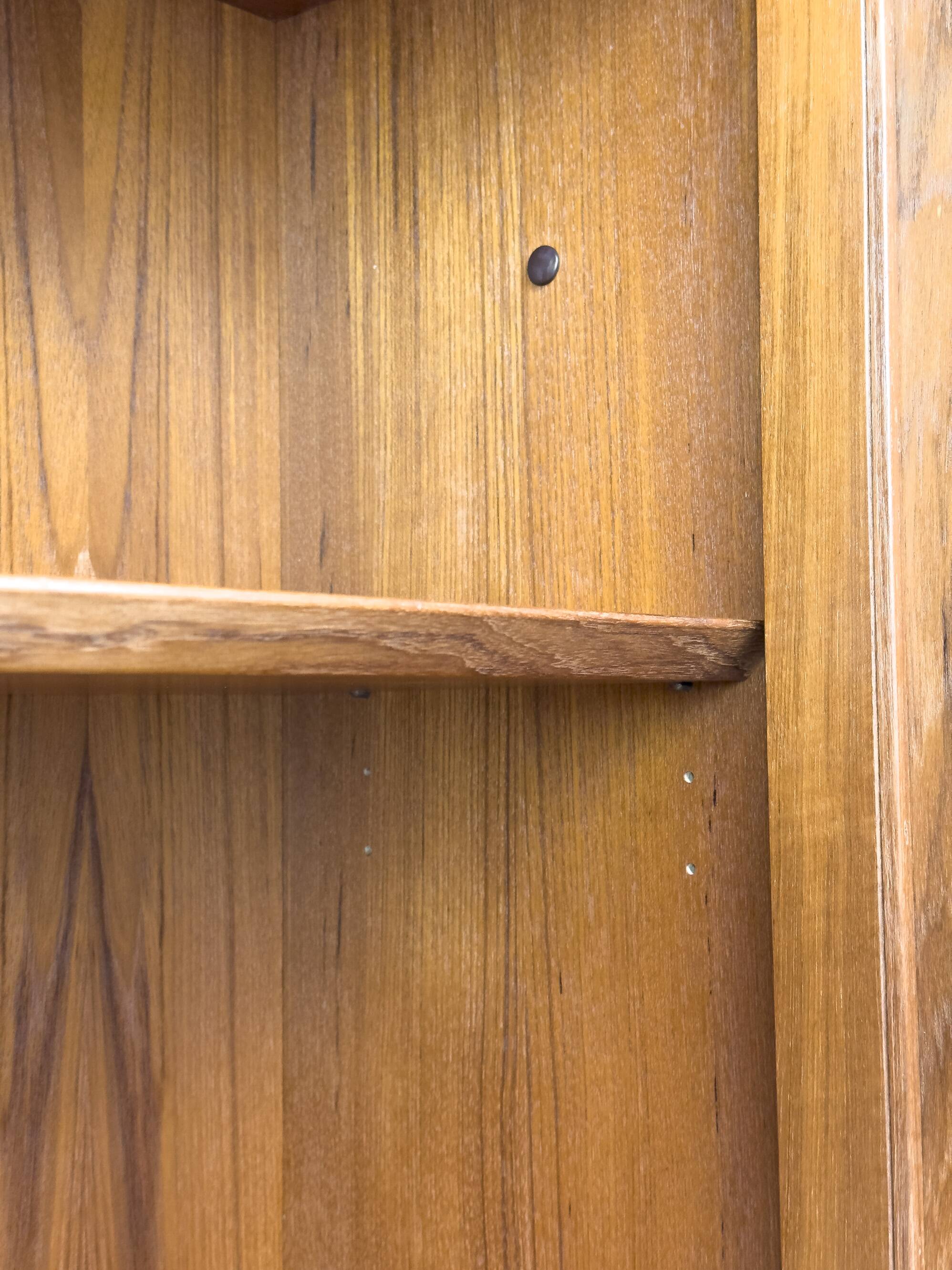 Danish teak wardrobe by Chr. Linneberg, 1970s