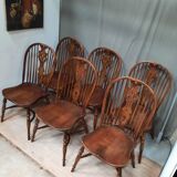 Series of 6 American chairs