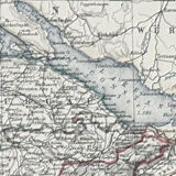 Antique Map Switzerland c1869 Keith Johnston Royal Atlas Hand coloured map